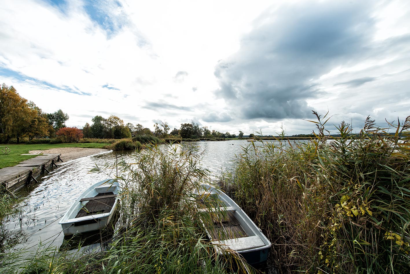 Genießen Sie die Ruhe des wildromantischen Achterlandes auf der Insel Usedom ...